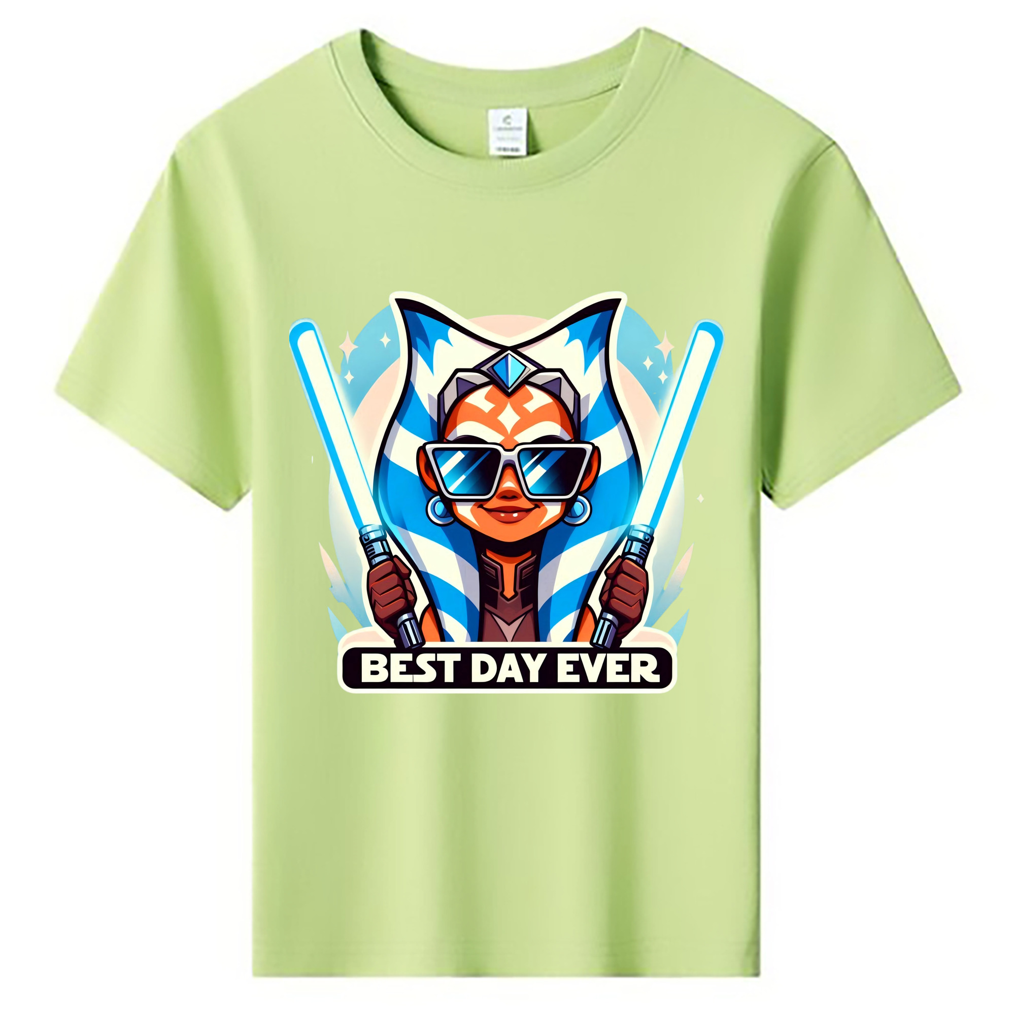（画像用） スター・ウォーズ Star Wars 綿100％キッズTシャツ（フロントプリント）
